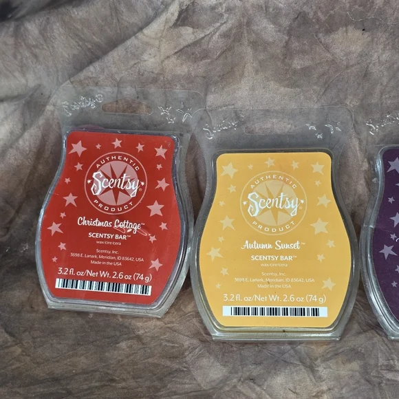 Scentsy Hatteras Mid Size Wax Warmer Light 6 Scent Bars Included - Picture 2 of 14